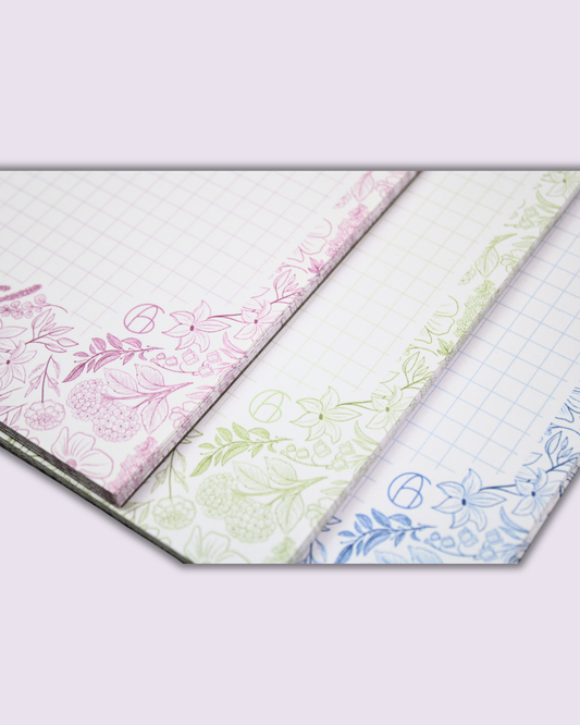 Block notes A5 - VINTAGE BOTANICAL