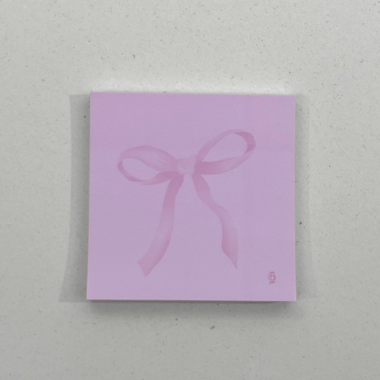 Blocchetto memo adesivi rosa