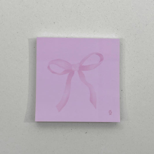 Blocchetto memo adesivi rosa