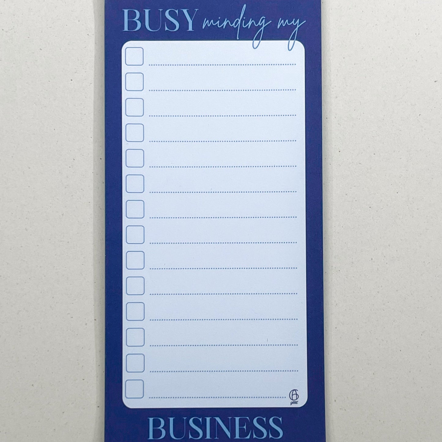 To do list blu