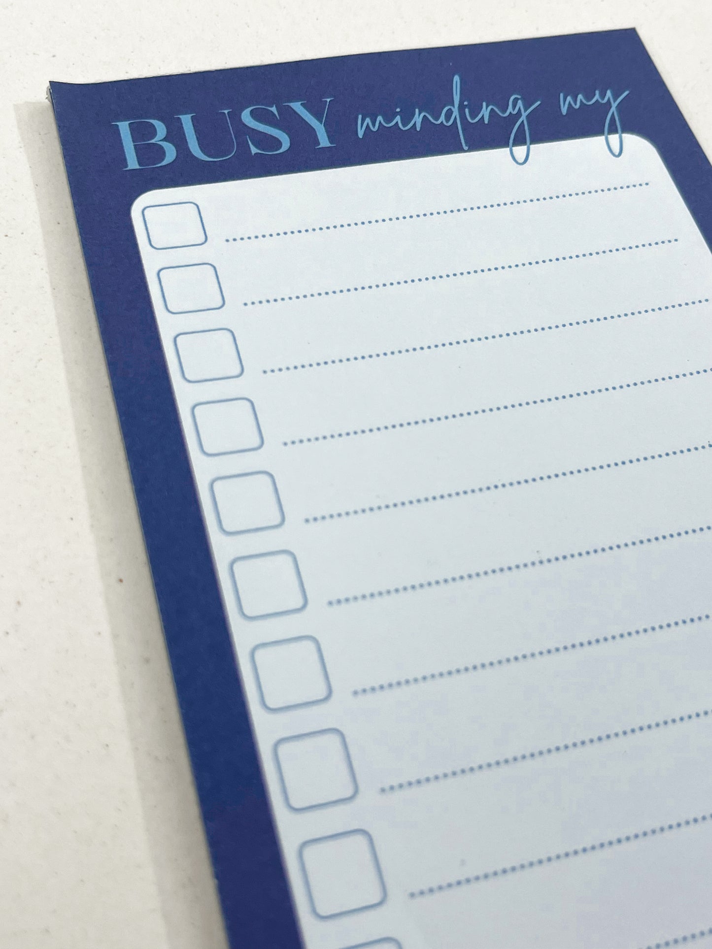 To do list blu