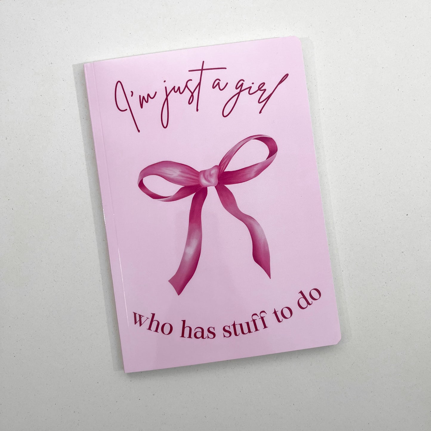 Quaderno rosa