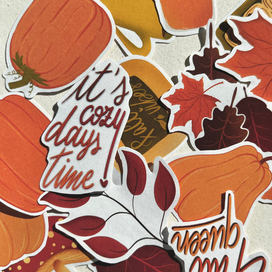 Adesivi autunnali (pacchetto)