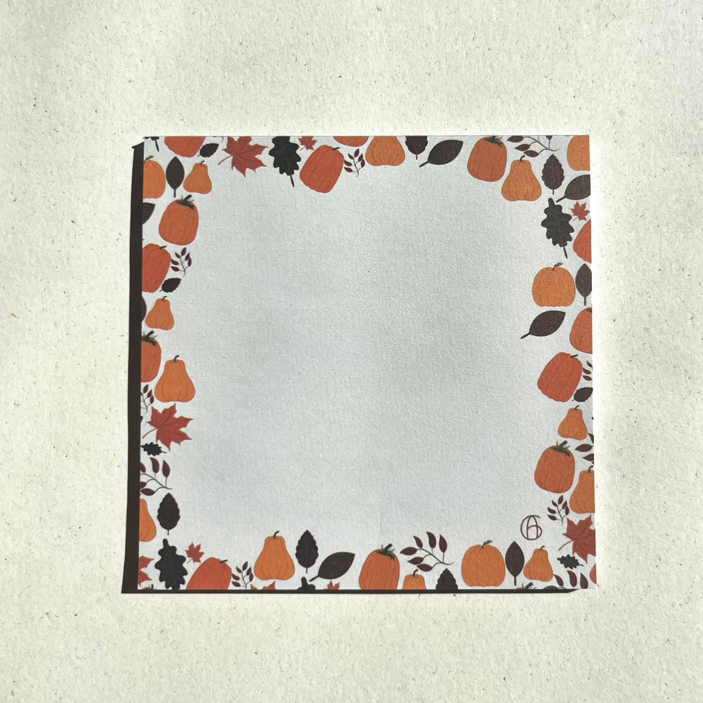 Block notes quadrato - pattern