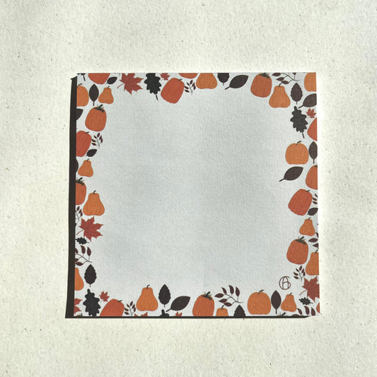 Block notes quadrato - pattern