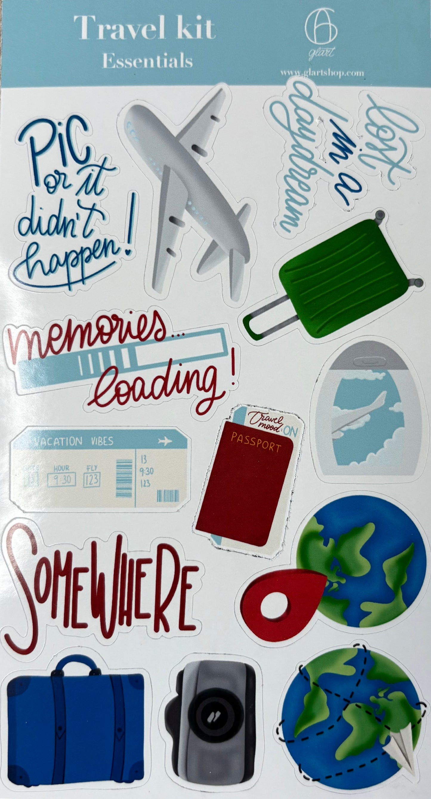 Essential - Travel kit stickers