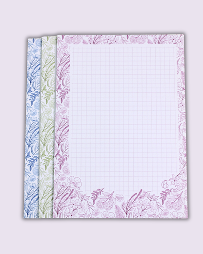 Block notes A5 - VINTAGE BOTANICAL