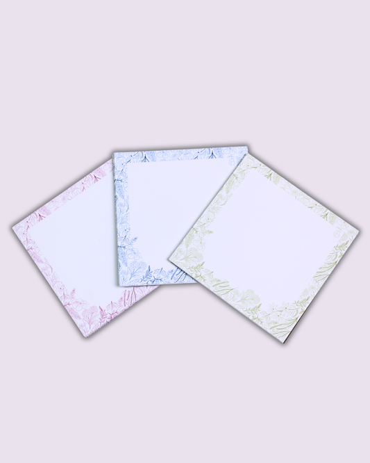 Memo pad quadrato - VINTAGE BOTANICAL