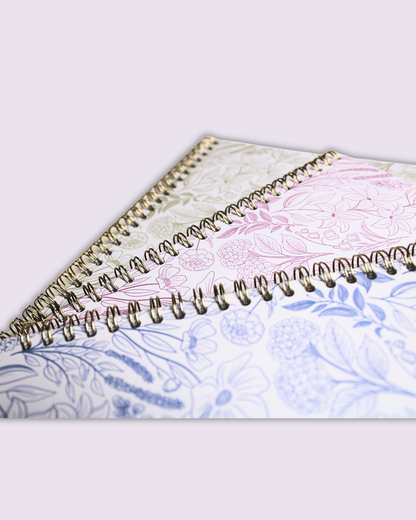 Quaderno a spirale A5 - VINTAGE BOTANICAL