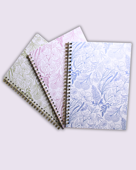Quaderno a spirale A5 - VINTAGE BOTANICAL