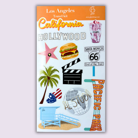 Los Angeles - Travel kit stickers