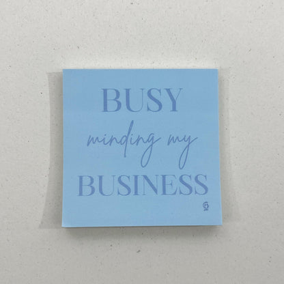 Blocchetto memo adesivi blu