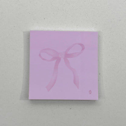 Blocchetto memo adesivi rosa