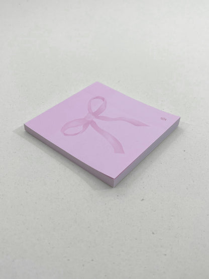 Blocchetto memo adesivi rosa