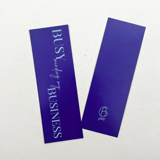 Segnalibro blu