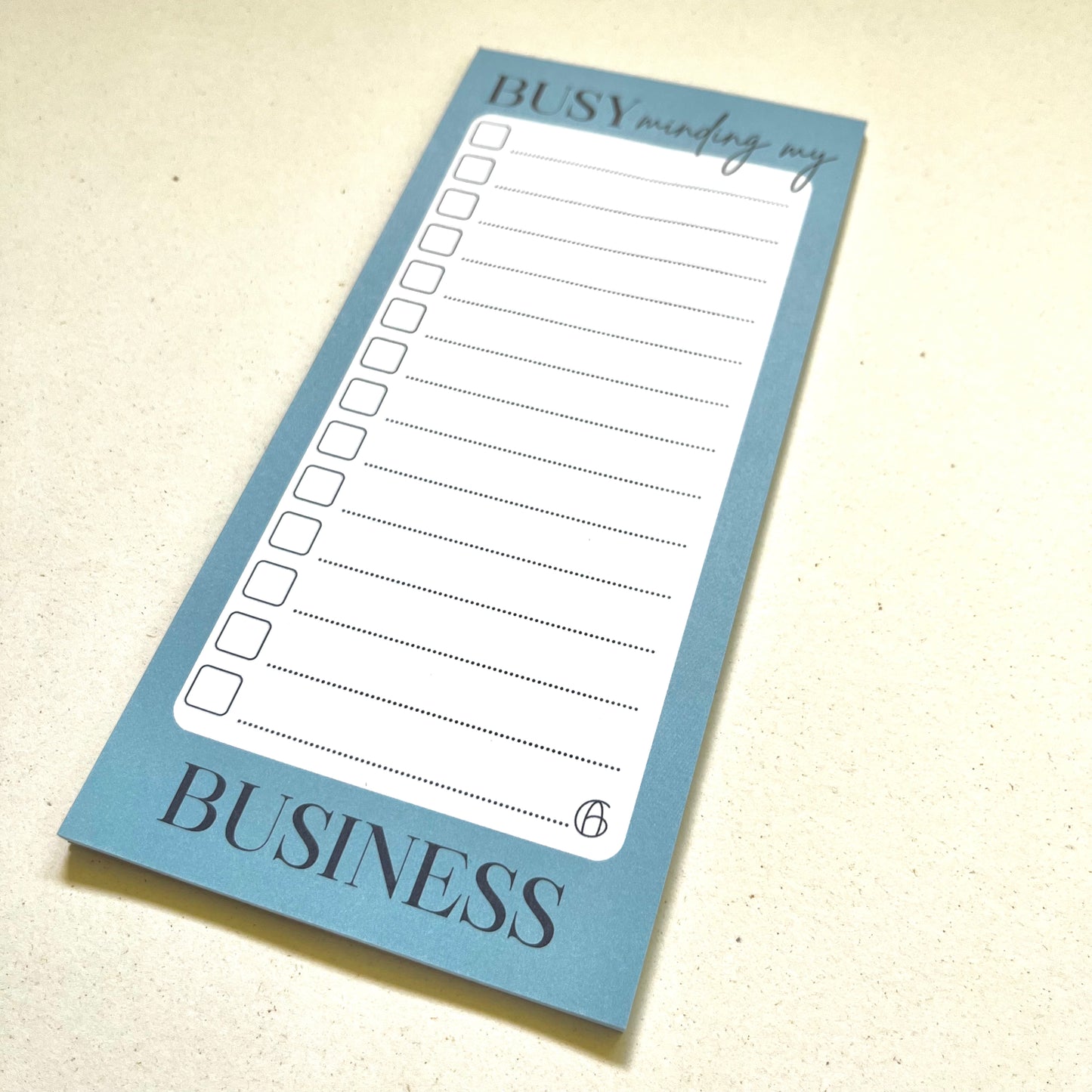 To-do list blue