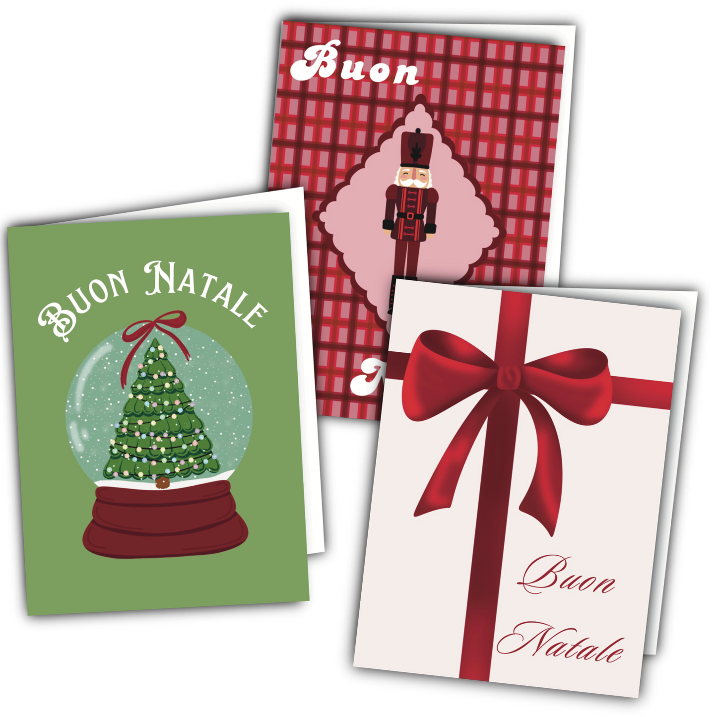 Biglietti auguri Natale (3pz)