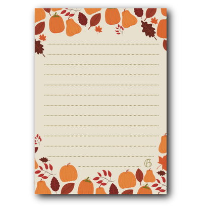 Block notes rettangolare - pattern