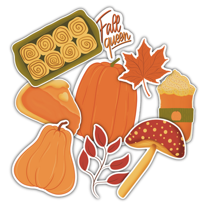 Adesivi autunnali (pacchetto)