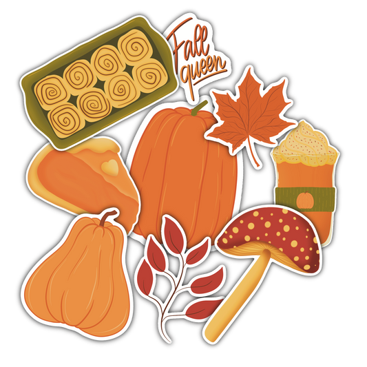Adesivi autunnali (pacchetto)
