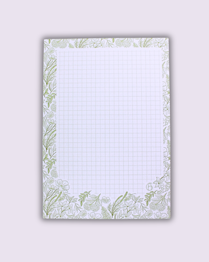 Block notes A5 - VINTAGE BOTANICAL